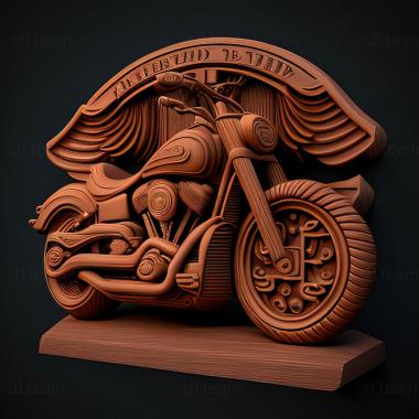 3D model Harley Davidson FXDR (STL)